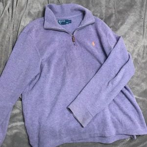 POLO RALPH LAUREN QUARTER ZIP PULLOVER